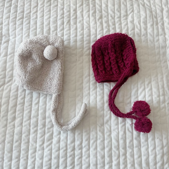 Two Baby Soft Winter Hats - Picture 4 of 6